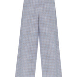 Lumila Ekose Geniş Paça Pantolon