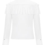 Romatik Fırfırlı Gömlek