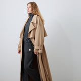 Inara Retro Trench Coat - Premium Trençkot