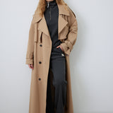 Inara Retro Trench Coat - Premium Trençkot