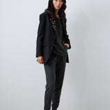 Maxim İşlemeli Ceket