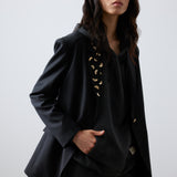 Maxim İşlemeli Ceket