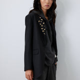 Maxim İşlemeli Ceket