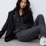 Maxim İşlemeli Ceket