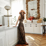 Pam Çapraz Bağlamalı Bluz