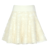 Isolde Dantel Detaylı Kısa Etek