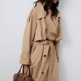 Inara Retro Trench Coat - Premium Trençkot