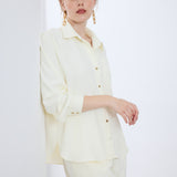 Glide Satinaria Düz Paça Pantolon