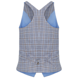 Lumina Yelek Ekose 100% Pamuk