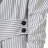 Moyestro Çizgili Ceket %100 Organik Koton