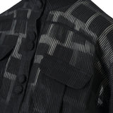 Violaine Bluz Transparan Dokusu