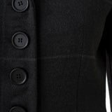 Mila Düğmeli Kısa Ceket