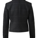 Mila Düğmeli Kısa Ceket