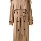 Inara Retro Trench Coat - Premium Trençkot