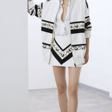 Alessandra Kaşmir Mini Etek - Premium Etek