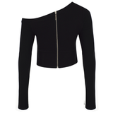 Bareto Tek Omuzlu Bluz