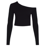 Bareto Tek Omuzlu Bluz