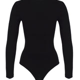 Bareto Likralı Bodysuit