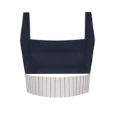 Vega %100 Keten Crop Top