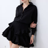 Claire Pırıltılı Gömlek