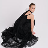 Fransız Dantelinden Françeska Uzun Elbise