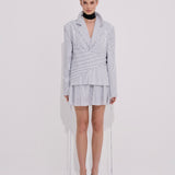 Moyestro Çizgili Ceket %100 Organik Koton