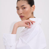 Lia Gömlek Elbise Korse Detaylı, %100 Organik Koton