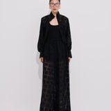 Violaine Pantolon Transparan Dokusu