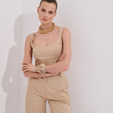 Amélie Pantolon %100 İnce Organik Koton