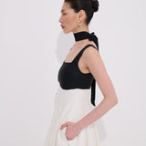 Paloma Uzun Keten Elbise  %100 Keten