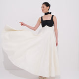 Paloma Uzun Keten Elbise  %100 Keten