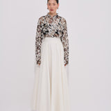 Paloma Uzun Etek %100 Keten