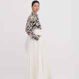 Paloma Uzun Etek %100 Keten