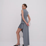 Broadway Uzun Asimetrik Elbise