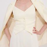 Marble Düz Kesim, Desenli Dokulu Ceket