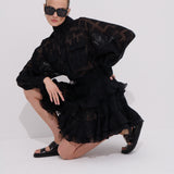 Violaine Bluz Transparan Dokusu