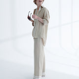 Scarlett Düz Paça Pantolon