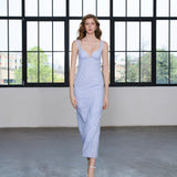 Lumina Vesta Elbise Keten Karışımlı