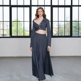 Asimetrik Chloe Gömlek