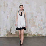 Maëlle Gül Detaylı Mini Elbise