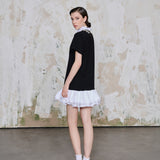 Mariam Nakışlı Taş Aplikasyonu Elbise