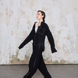 Noaor Kontrast Dikişli Pantolon