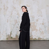 Noaor Kontrast Dikişli Pantolon