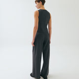 Dakota Klasik Çizgili Yelek