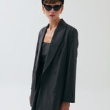 Audrey Çizgili Ceket