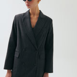 Audrey Çizgili Ceket