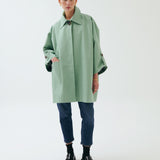 Melly Geniş Yaka Trenchcoat