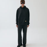 Yuri Oversize Hoodie Örgü Doku