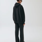 Yuri Oversize Hoodie Örgü Doku