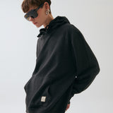 Yuri Oversize Hoodie Örgü Doku